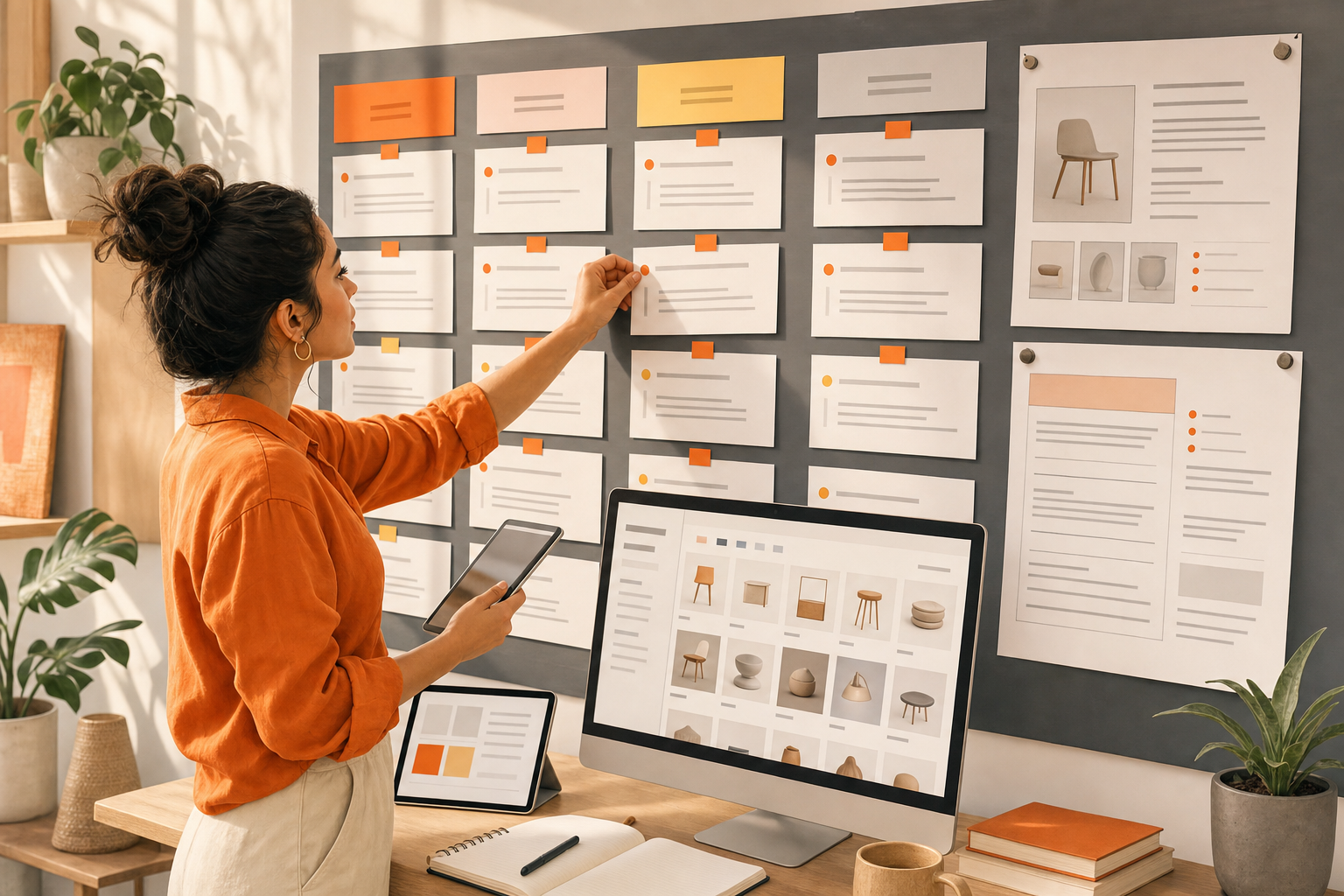 search intent and AI SEO content brief for ecommerce content