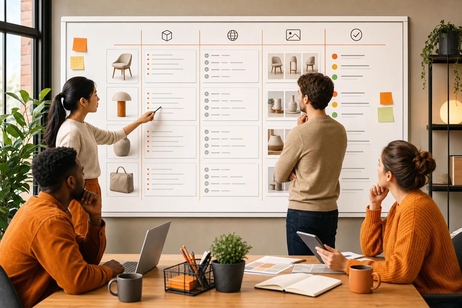 Product content enrichment localization and governance workflow