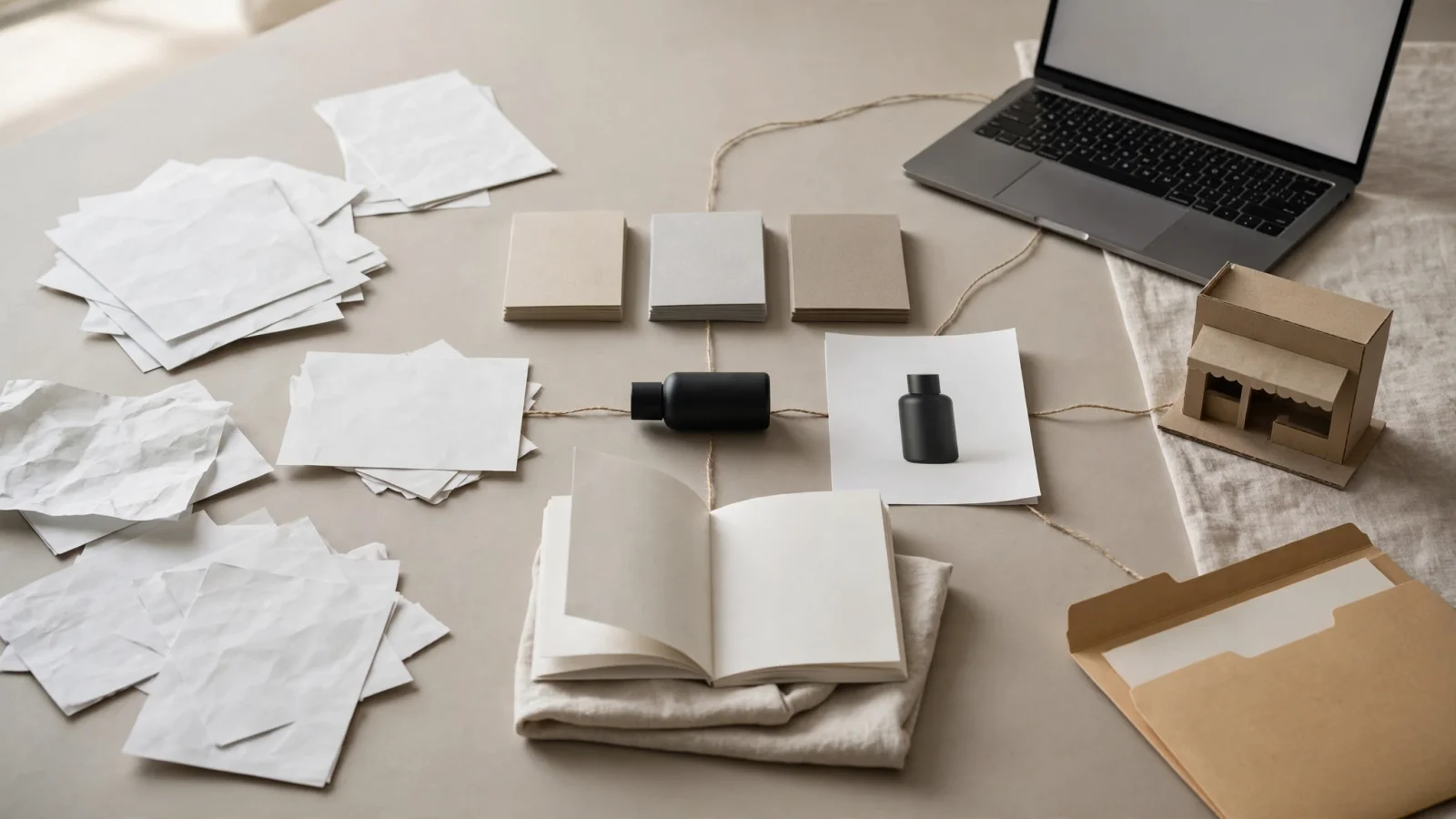 Architecture illustration: one governed product record with linked variants and assets flows into a partner portal, an e-commerce storefront, and a channel feed, contrasted with scattered spreadsheet and PDF paths; keep the diagram free of text.