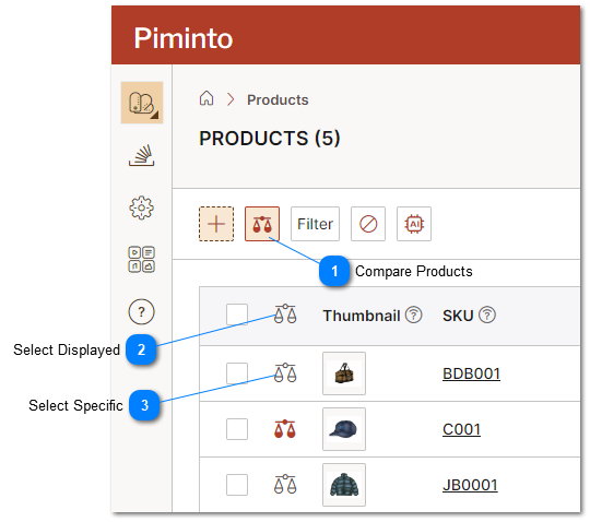 Compare Products