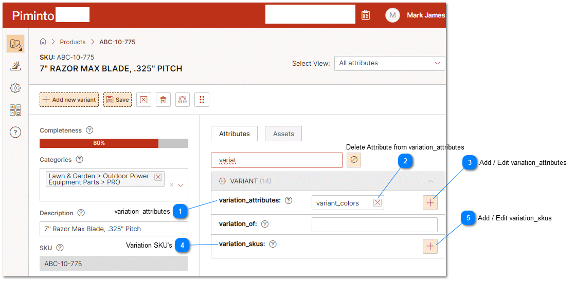 Create a Product Variant