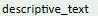 1. Attribute Name