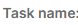 1. Task Name