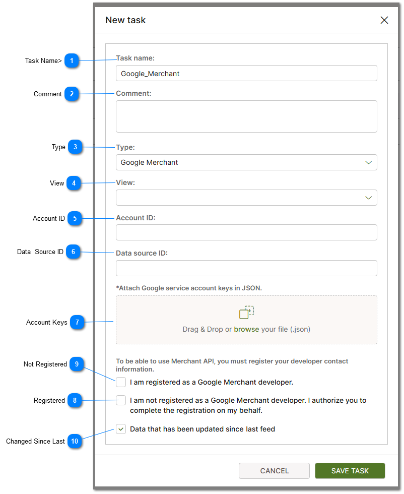 Google Merchant Center Integration