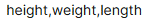 3. Define multiple attribute names