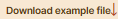 1. Download Example File