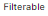 6. Filterable